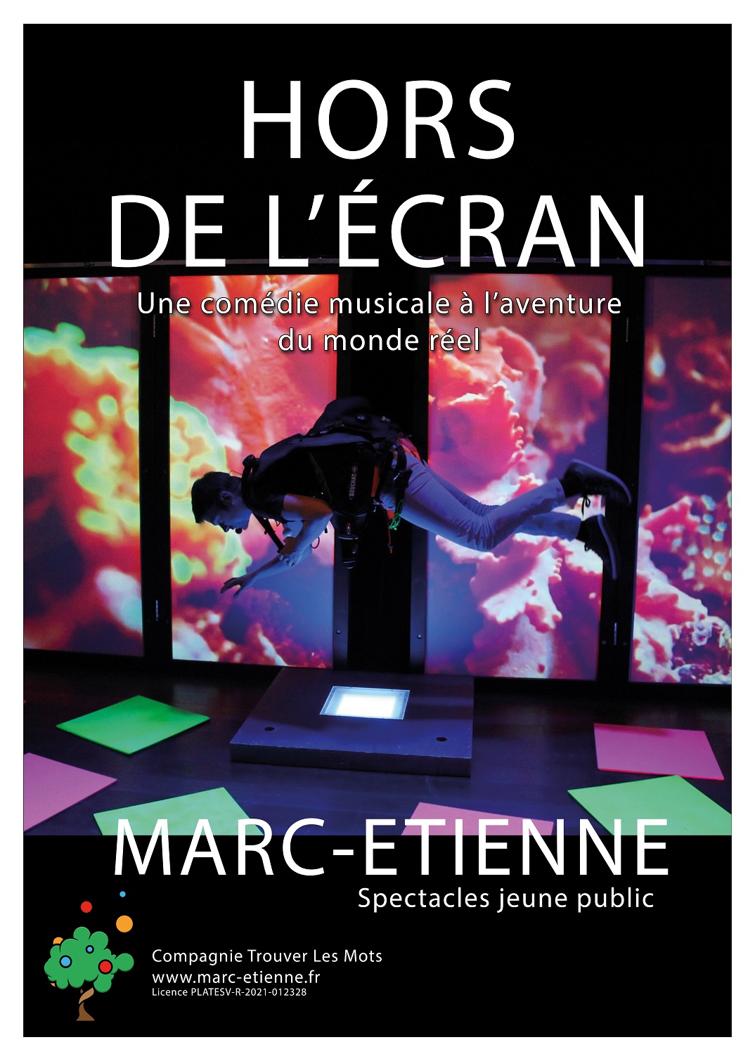 Affiche du spectacle Hors de l'écran